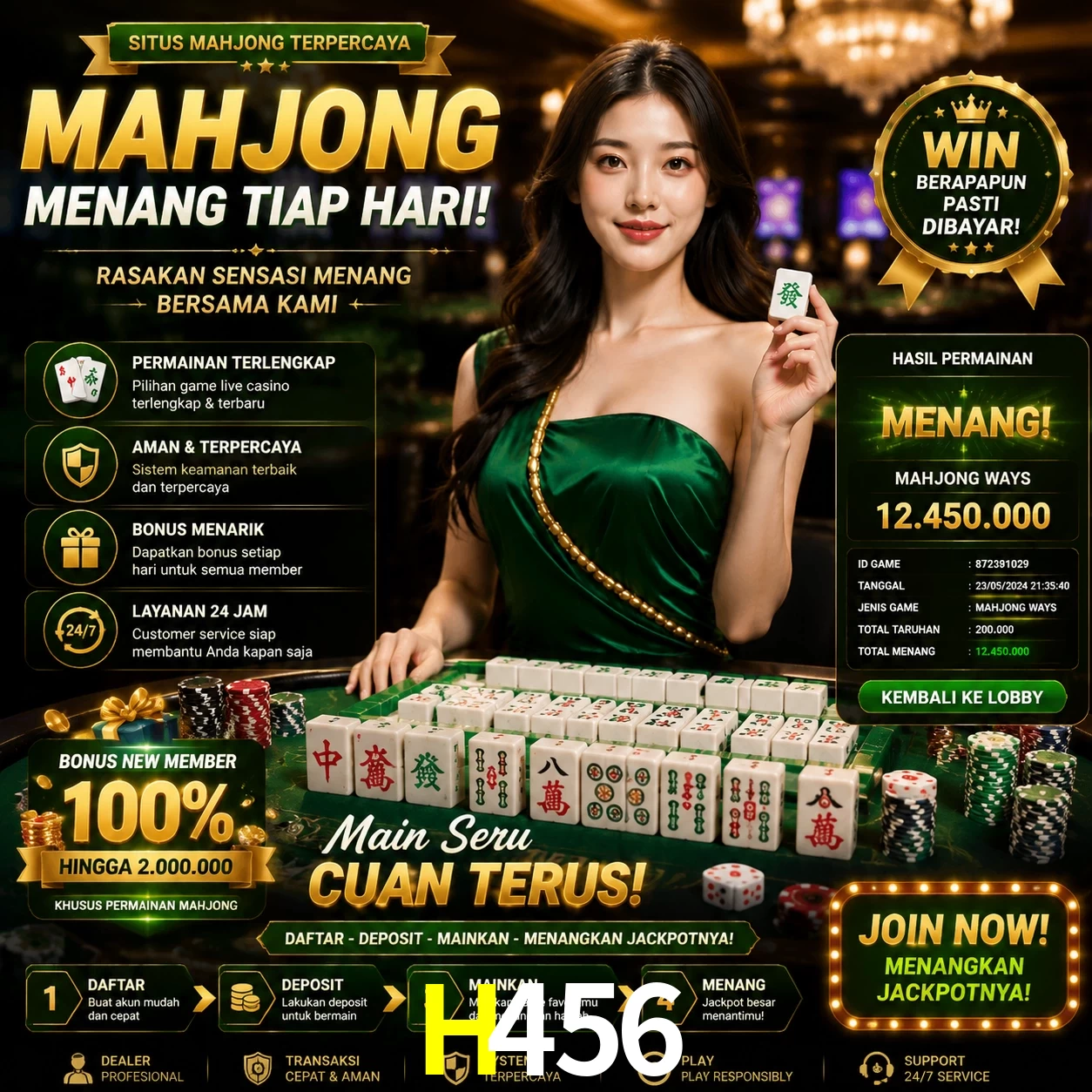 Cashback VIP H456 - reembolso semanal